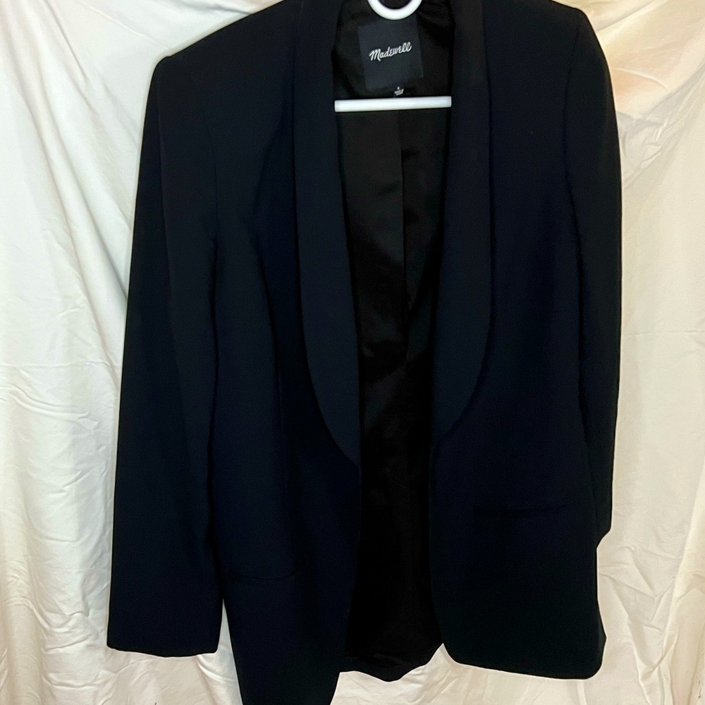 Madewell black blazer